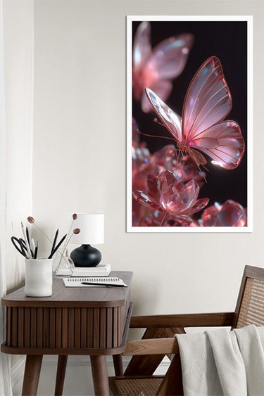 Crystal Butterfly Elegance